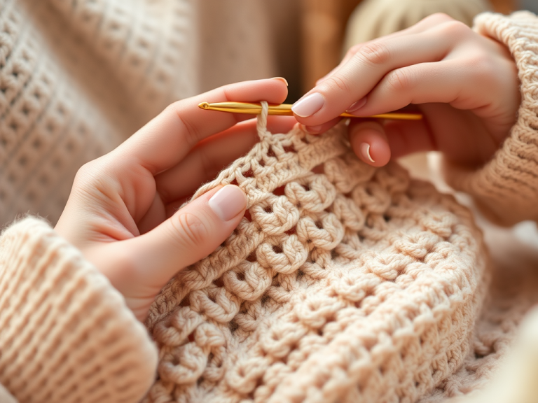 Why can't machines crochet